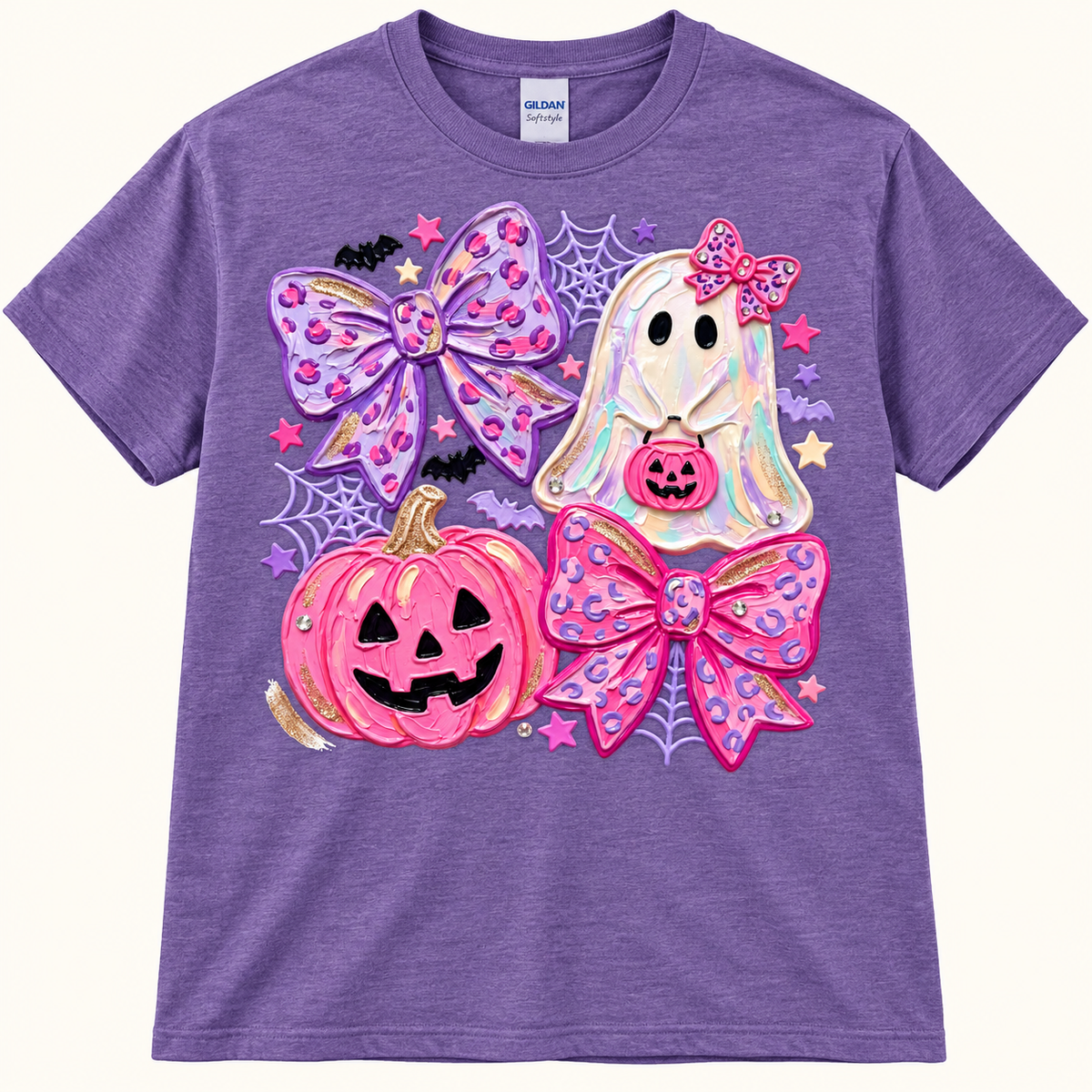 Purple and Pink Jack-o-Lantern