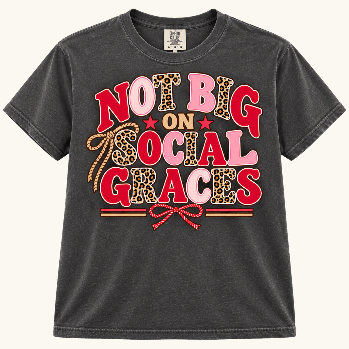 Not Big on Social Graces Red