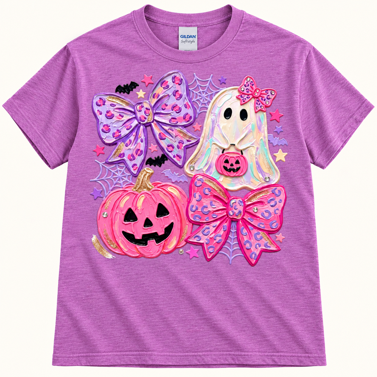 Purple and Pink Jack-o-Lantern