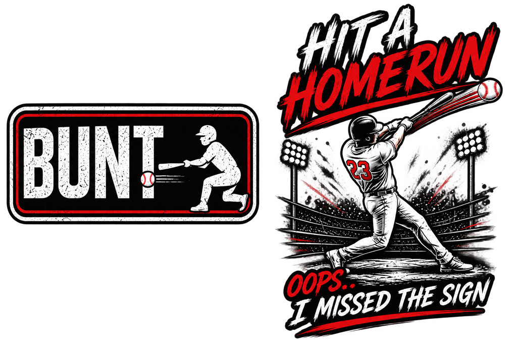 Missed the Bunt design