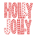 Holly Jolly Red design