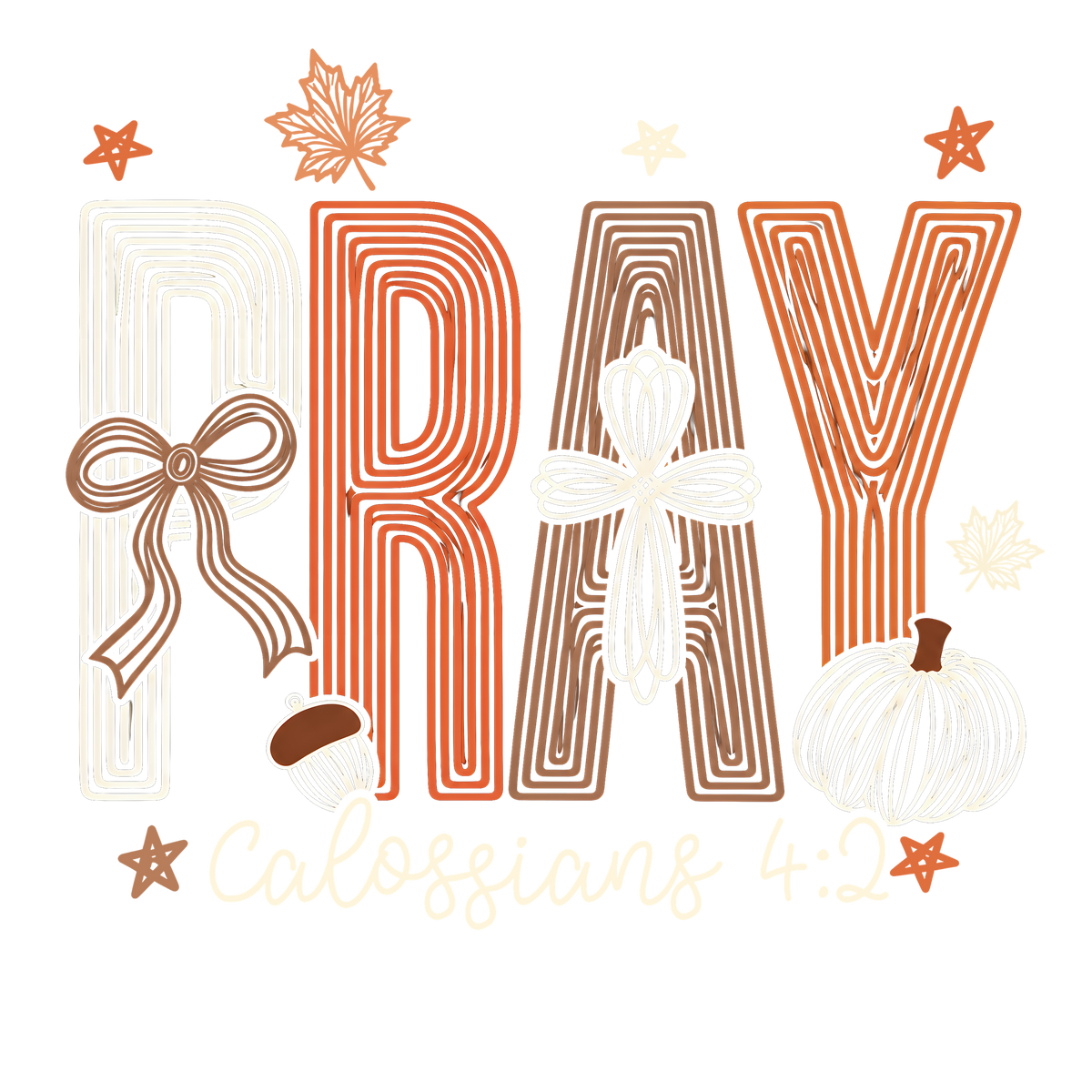 Fall Pray design